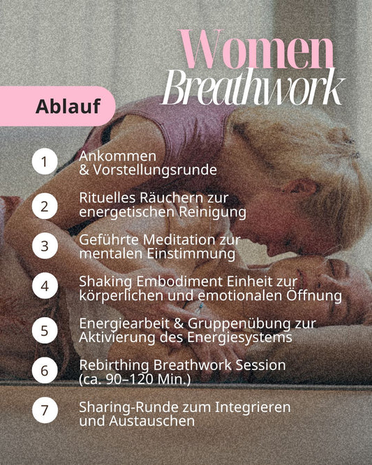 Woman Breathwork Atemreise am 22.03.2026