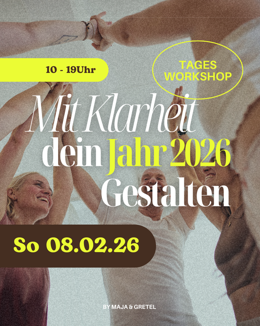 Tagesworkshop Mit Klarheit dein Jahr 2026 gestalten